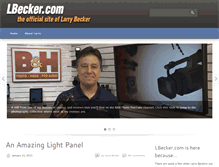 Tablet Screenshot of lbecker.com